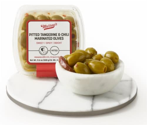 Murray'S Pitted Tangerine & Chili Marinated Olives