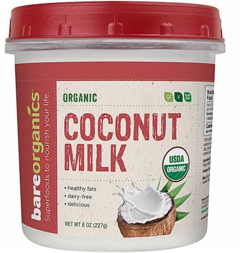 Bareorganics Gluten Free Coconut Milk Powder