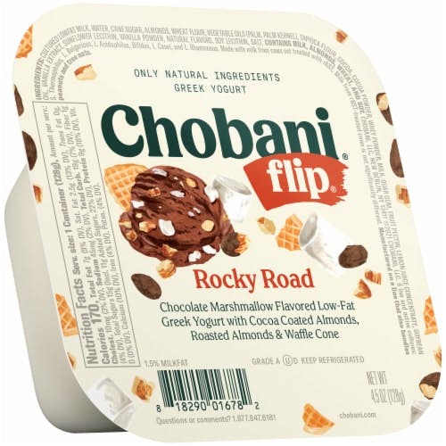 Is it Milk Free? Chobani Rocky Road Flip