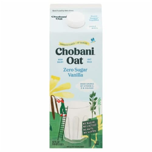 Chobani Oat Zero Sugar Vanilla Oat Milk