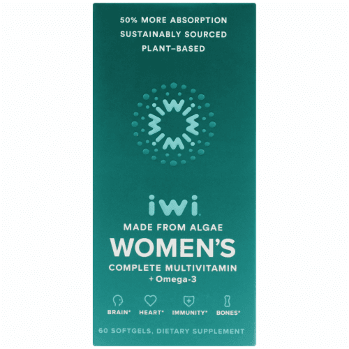 Iwi Algae-Based Women'S Complete Multivitamin + Omega