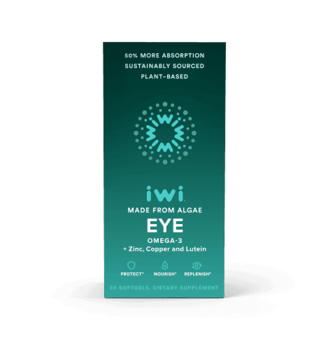 Iwi Omega-3 + Zinc Copper And Lutein Eye Health Softgels