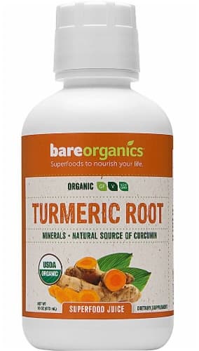 Bareorganics Turmeric Root Super Food Juice Dietary Supplement