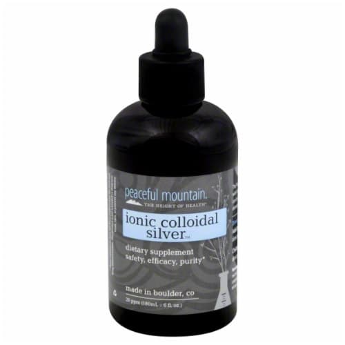 Peaceful Mountain Ionic Colloidal Silver Dietary Supplement