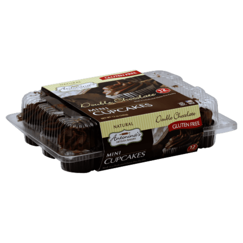 Antonina'S Artisan Bakery Gluten Free Double Chocolate Mini Cupcakes