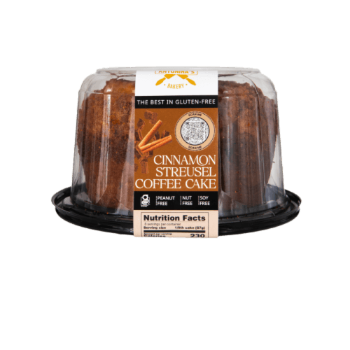 Antonina'S Gluten Free Cinnamon Streusel Coffee Cake