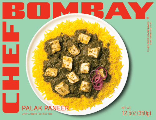 Chef Bombay Palak Paneer With Turmeric Rice