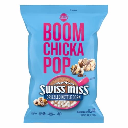 Angie'S Boomchickapop Hot Cocoa Marshmallow Flavored Kettle Corn Popcorn