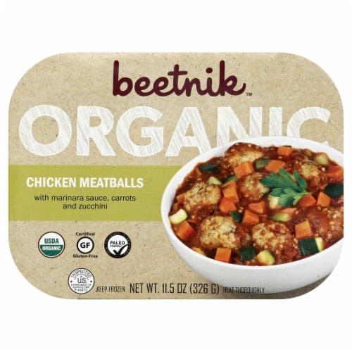 Beetnik Organic Chicken Meatballs