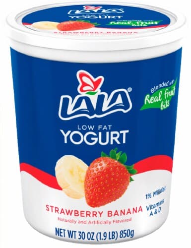 Lala Low Fat Strawberry Banana Yogurt