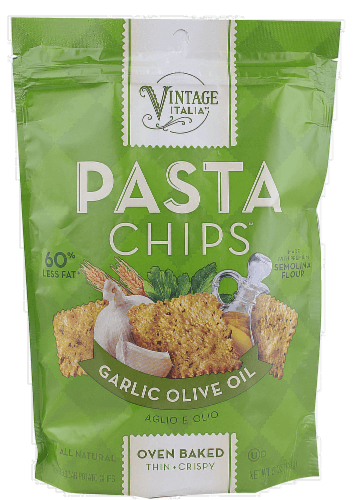 Vintage Italia Garlic Olive Oil Pasta Chips