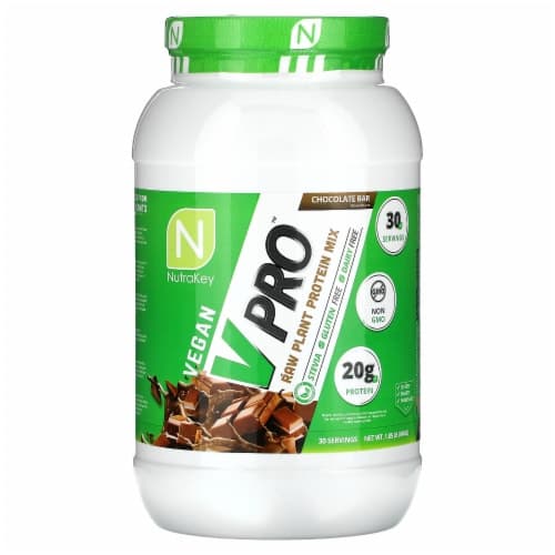 Nutrakey Vpro Chocolate Flavored Raw Plant Protein Blend