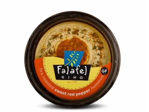 Falafel King Fire Roasted Red Sweet Pepper Hummus