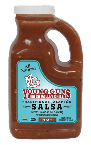 Young Guns Hatch Valley Hot Traditional Jalapeno Salsa
