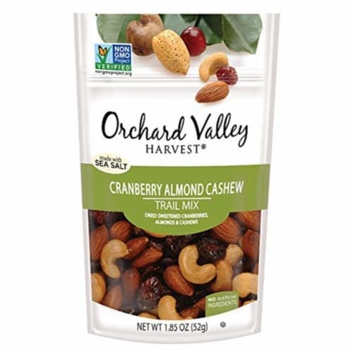 Orchard Valley Harvest Cranberry Cashew Trail Mix - Almond