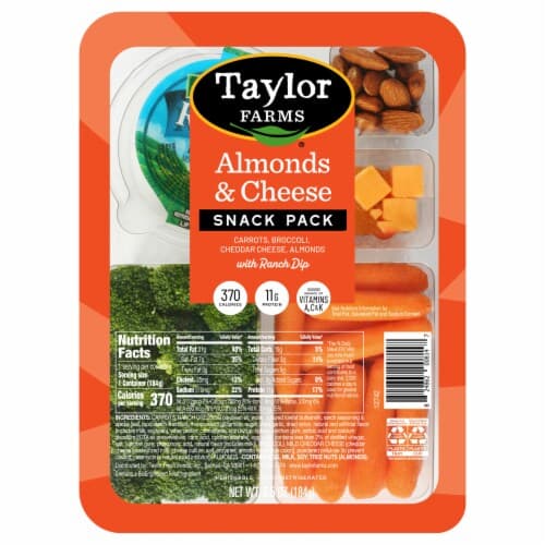 Taylor Farms Almonds  & Cheese Snack Tray