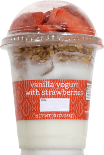 Fresh Kitchen Vanilla Yogurt With Granola & Strawberries