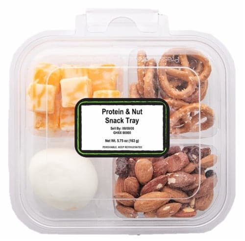 Fresh Protein & Nut Snack Tray