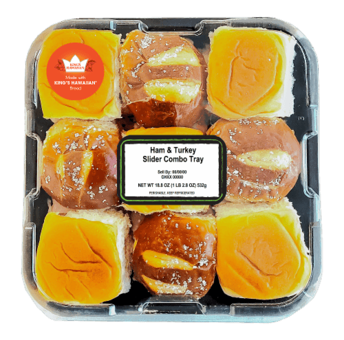 Garden Highway Ham & Turkey Combo Slider Tray