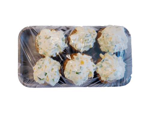 Garden Highway Jalapeno Popper Stuffed Crimini Mushrooms