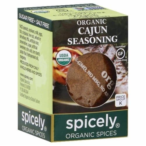 Spicely Cajon Seasoning, Organic