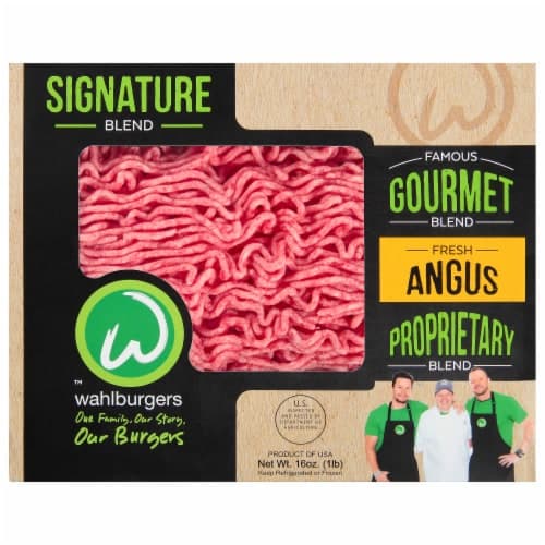 Wahlburger Beef Ground Beef 80% Lean 20% Fat