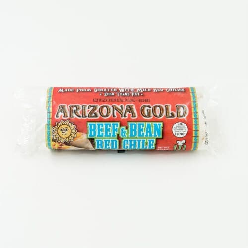 Arizona Gold Beef & Bean Red Chile Burrito