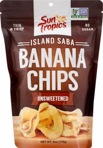Sun Tropics Island Saba Unsweetened Banana Chips