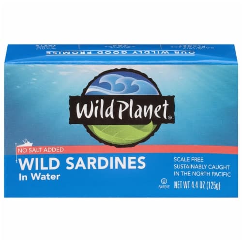 Wild Planet Sardines Wild In Water No Salt Added