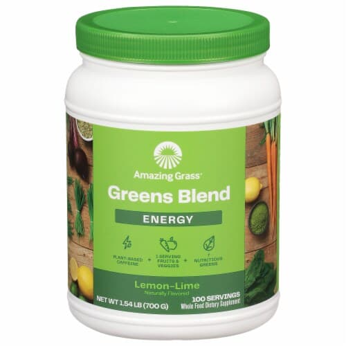 Amazing Grass  Green Superfood Energy Drink Powder   Lemon Lime