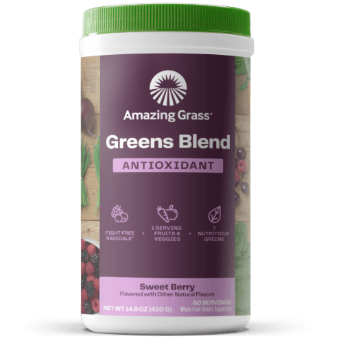 Amazing Grass  Green Superfood Antioxidant Drink Powder   Berry