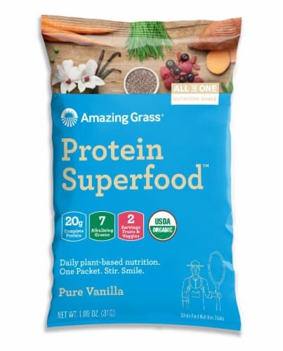 Amazing Grass Pure Vanilla Protein Superfood