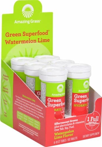 Amazing Grass Watermelon Lime Effervescent Hydration Dietary Supplement