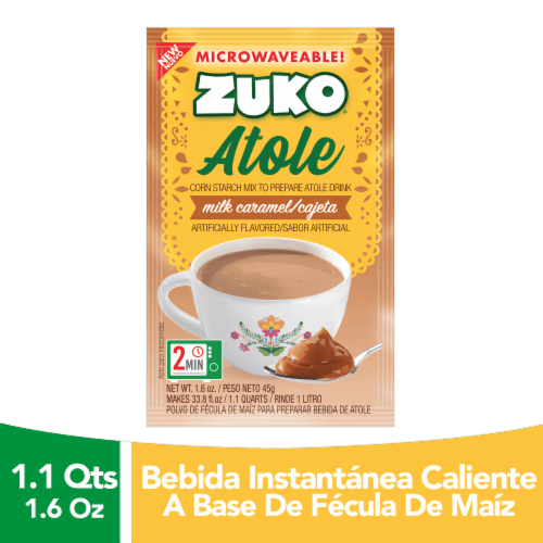 Zuko Milk Caramel/Cajeta Atole Drink Mix