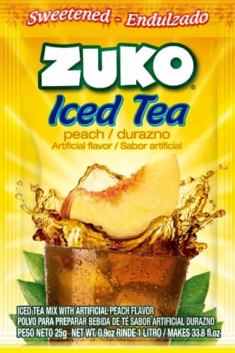 Zuko Peach Iced Tea Drink Mix