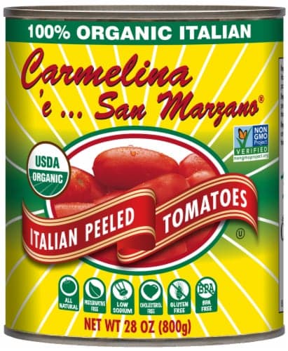 Carmelina Brands Organic Italian Peeled Tomatoes