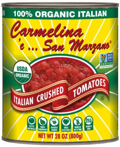 Carmelina Brands Organic Italian Crushed Tomatoes