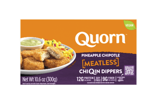 Quorn Vegan Pineapple Chipotle Meatless Chiqin Dippers