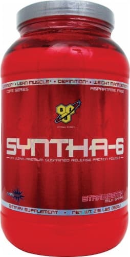 Bsn  Syntha-6 Protein Powder   Strawberry Milkshake