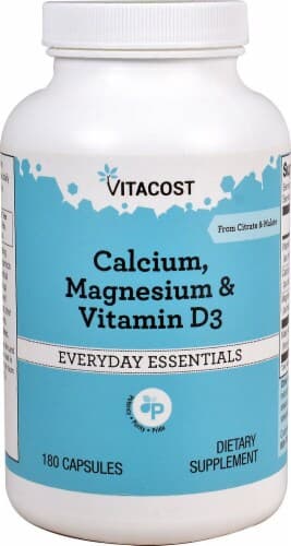 Vitacost Calcium Magnesium & Vitamin D3 Capsules