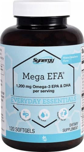 Vitacost Synergy Mega Efa Omega-3 Epa & Dha Softgels