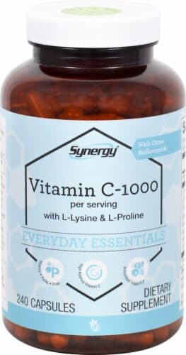 Vitacost Synergy Vitamin C-1000 Everyday Essentials Capsules