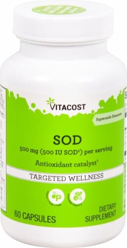 Vitacost Sod Antioxidant Catalyst Capsules