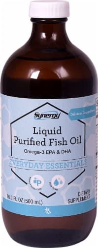 Vitacost Synergy Orange Flavored Liquid Purified Fish Oil Omega-3 Epa & Dha