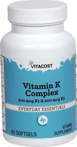 Vitacost Vitamin K Complex With K1 & K