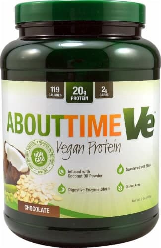 About Time Vegan Protein Natural Chocolate