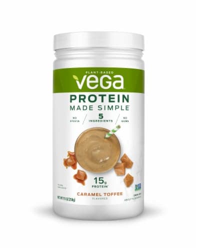 Vega Protein Made Simple Plant-Based Caramel Toffee