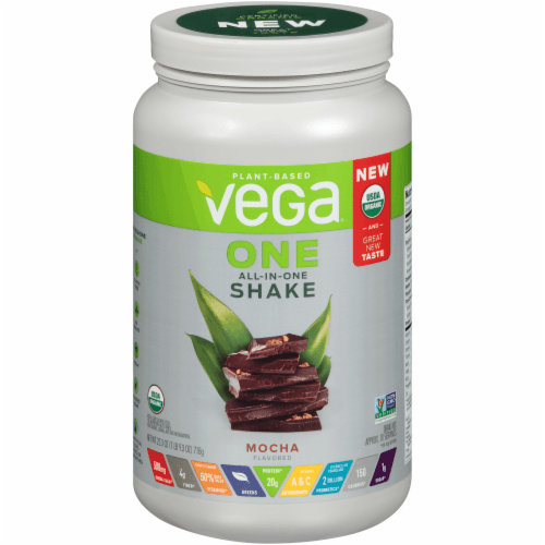 Vega One Organic Mocha All-In-One Shake Drink Mix