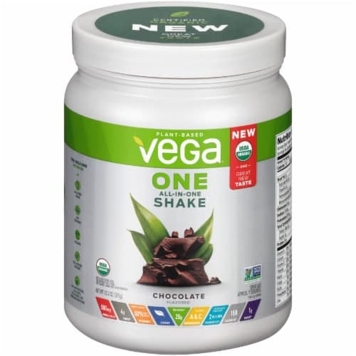 Vega One Organic Chocolate Flavored All-In-One Shake Drink Mix