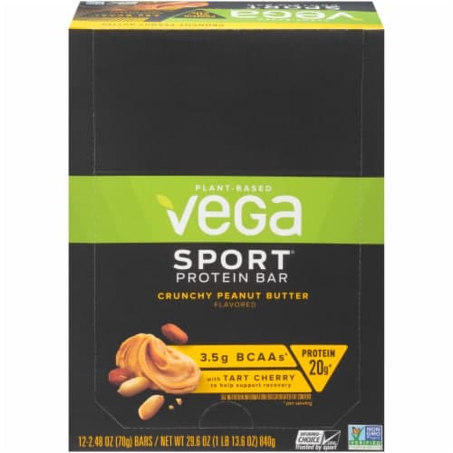 Vega Sport Crunchy Peanut Butter Protein Bar